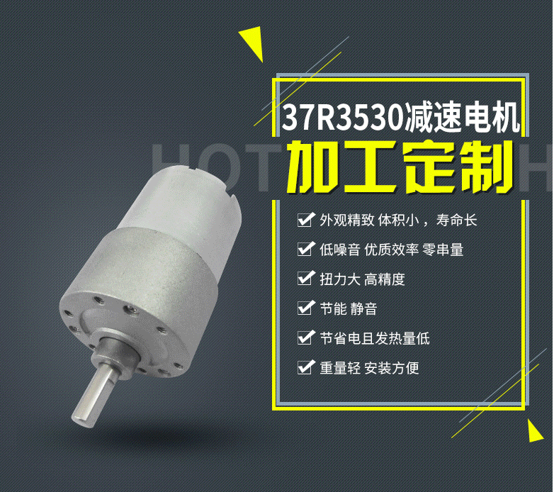 微型減速電機(jī)37R3530